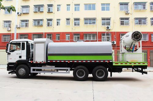 國六16方重汽汕德卡后雙橋 抑塵車60-120米